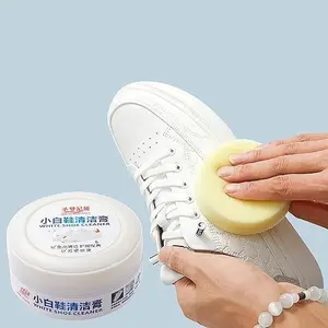 Krim Pembersih Sepatu AJAIB / Cream Pemutih Sneaker Pengkilat Kulit Sofa / Semir Wax Sepatu Putih Cream Pembersih EZZY