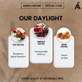 Amoer Parfum - Middle Size 50ml - Our DayLight - Parfume Unisex Awet Tahan Lama - Premium 4