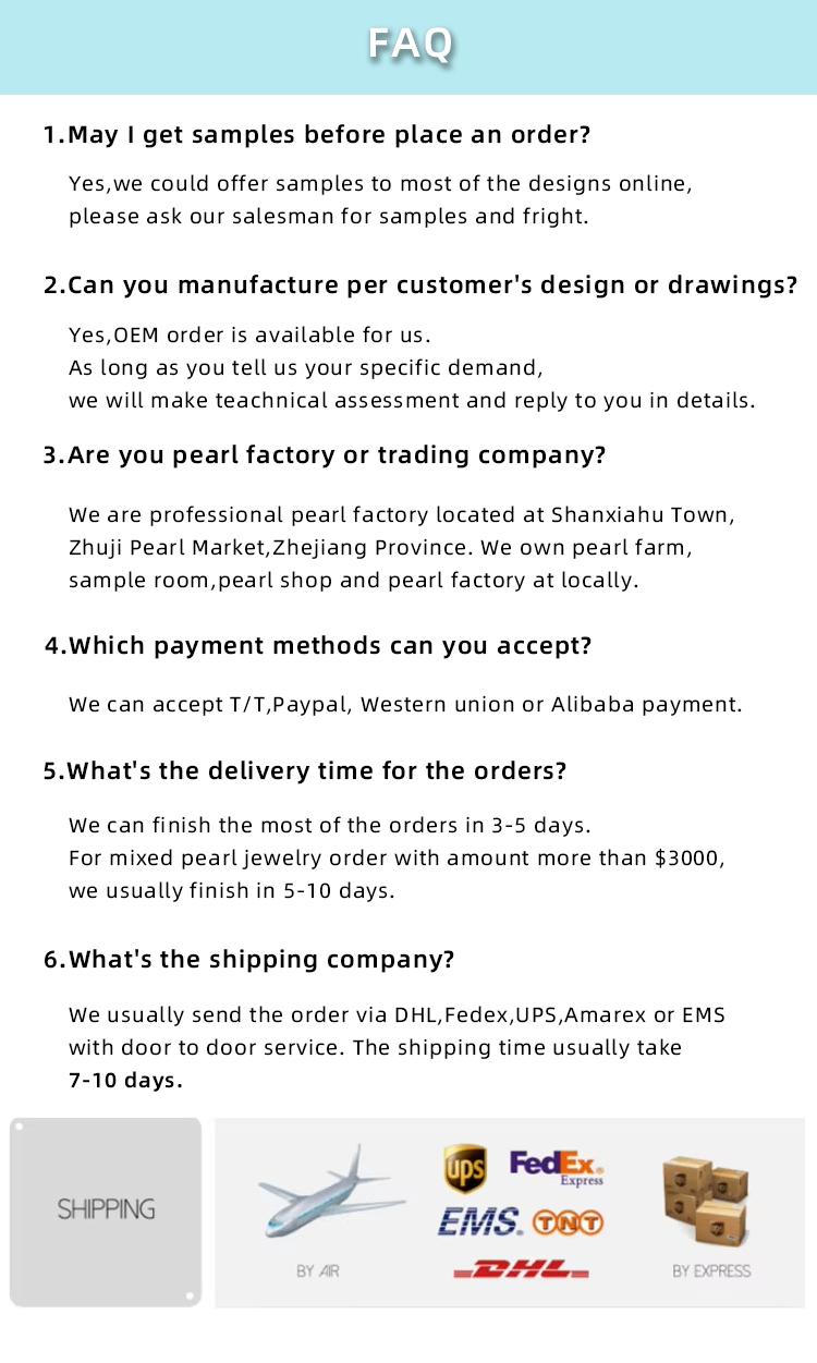 Product Introduction of S925 Silver freshwater coreless "Koi" rice earrings 6-7mm rice flawless ZH13403 10