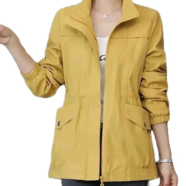 Jaket Wanita Terbaru Model Casual Trendy Tangan Formal Nyaman Semi Panjang Tebal 6