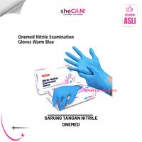 Gambar Sarung tangan Nitrile ONEMED - Nitrile Examination Medical Gloves Black Warm Blue - NITRILE BLACK, S dari APOTEK SHECAN Kota Administrasi Jakarta Barat 3 Tokopedia