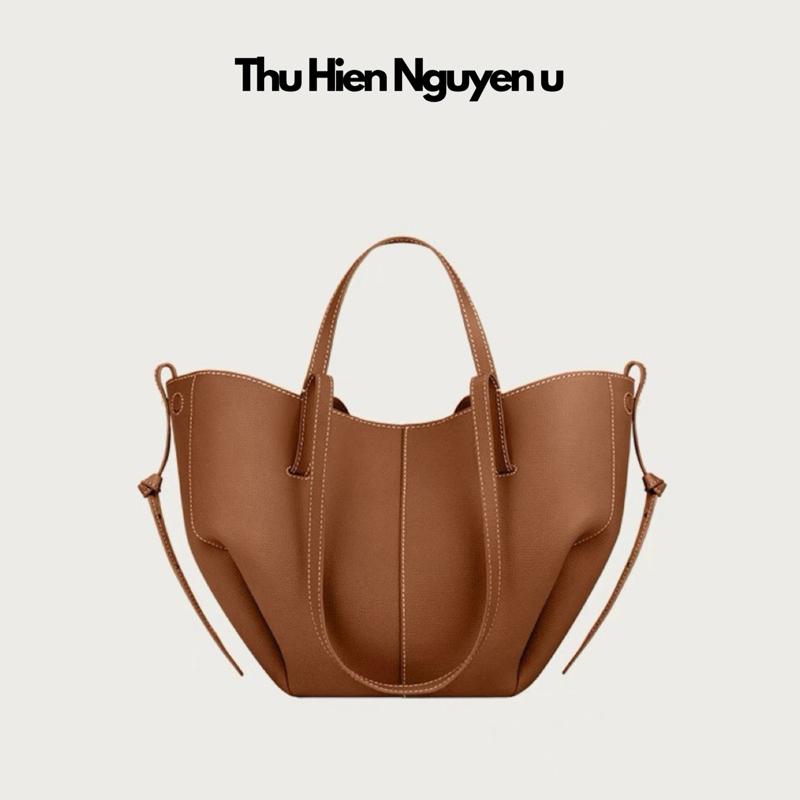 Túi xách Polen bản cao cấp size nhỏ tiện dụng kèm 1 túi nhỏ