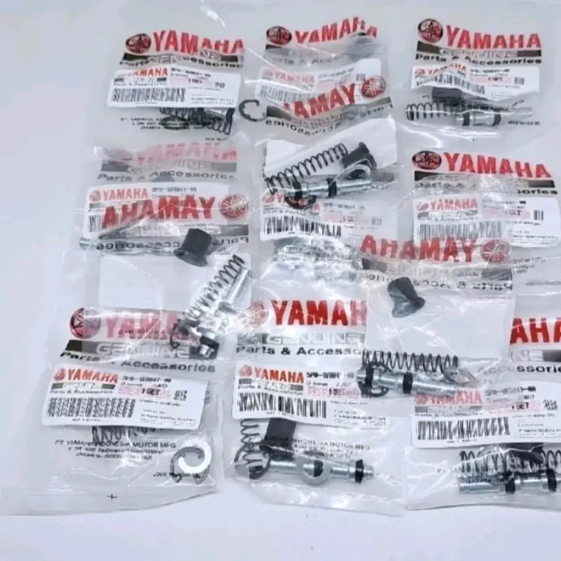 GRosir isi (10) master rem kit (5PO) motor yamaha mio / mio j / mio m3 /  fino / jupiter / vega r / vixion / rx king new / byson Motorcycle 1