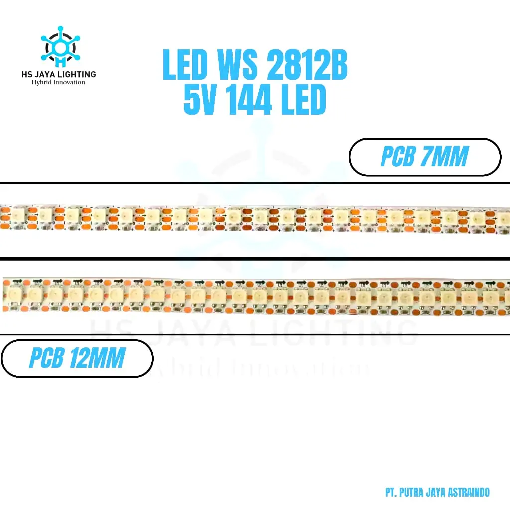 SMARTLED RGB ws2812b 5volt grade A pcb putih