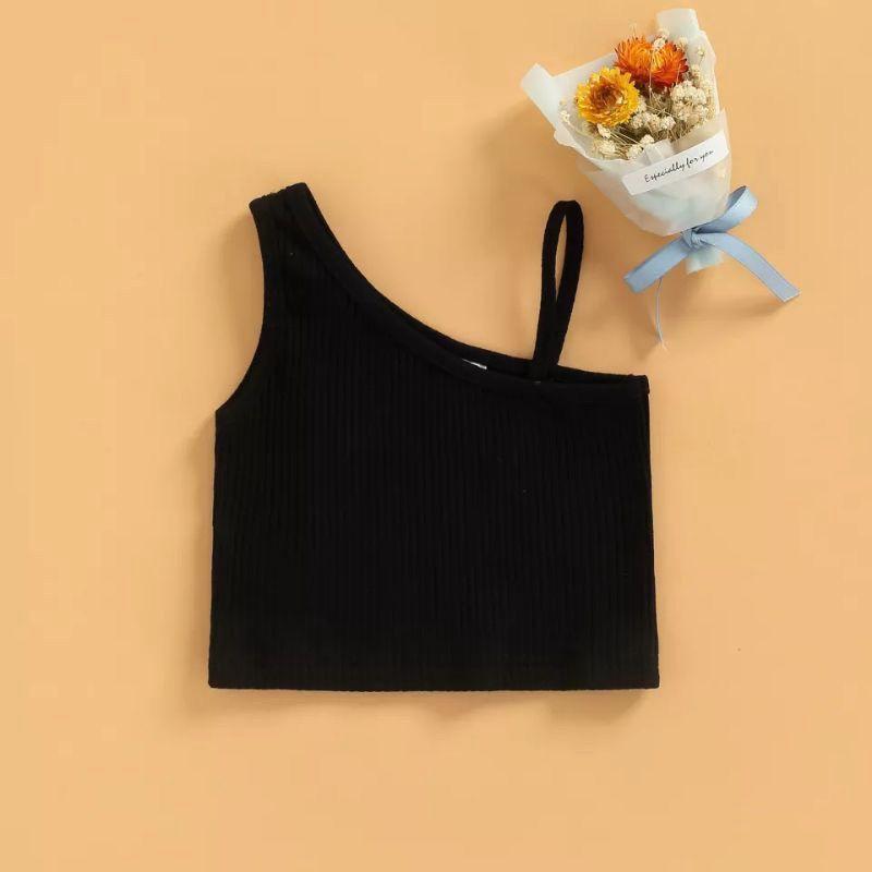 ATASAN ANAK PEREMPUAN SLEEVELESS STRAP TANK TOPS USIA 1-8th 4