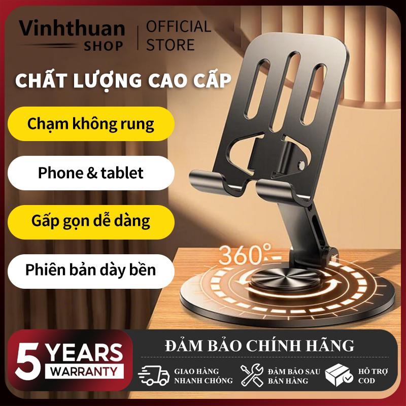 Hoàn toàn bằng kim loại Giá đỡ điện thoại,Xoay 360° linh hoạt,Tăng trọng ổn định