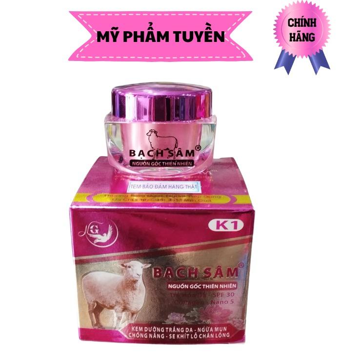 (K1) Kem hỗ trợ giảm mụn Bạch Sâm 12g