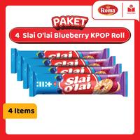 Gambar Paket 4 Biskuit Roma Slai O'Lai Blueberry KPOP Roll 128 Gram dari Mayora Kota Administrasi Jakarta Barat 1 Tokopedia