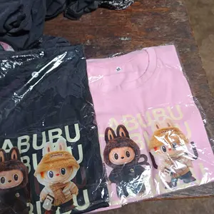 kaos anak edisi labubu Anak Cowok&Cewek - Kaos Anak Laki-Laki&Perempuan Viral Fashion