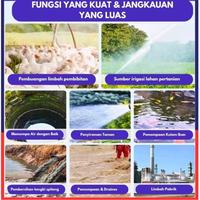 Gambar MAXPUMP Pompa Celup Air Kotor 2 inch Blade Otomatis Dengan Pisau Pemotong 1Hp Untuk Air Asin Laut Septic Tank / Kloset Casing Stainless & Power 750W untuk Lumpur Pasir Kuras Air Banjir 220V - WQD10-10-0.75FQG-BIRU dari Poseidonpump Kota Administrasi Jakarta Utara 3 Tokopedia