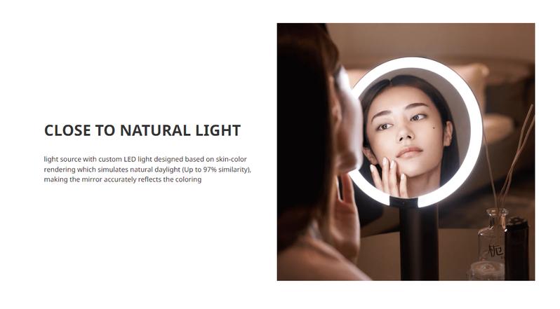 Product Introduction of [BUY 1 GET 7] AMIRO O2 Makeup Mirror Sunflower Gift Box Limited Edition 18