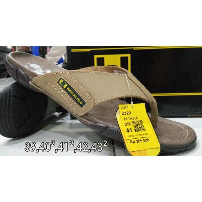 Promo Spesial Terbaru sandal kulit pria pakalolo sandal jepit original 5