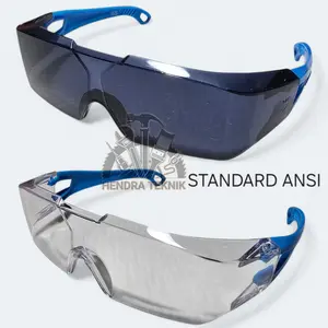 KACAMATA SAVETY KACA MATA GRINDA MOTOR KACAMATA PENGAMAN HEAVY DUTY HD ANSI