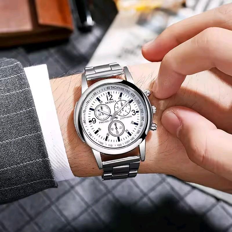 Jam Tangan Pria Wanita GENEVA Analog Elegan Stainless stell Quartz 2
