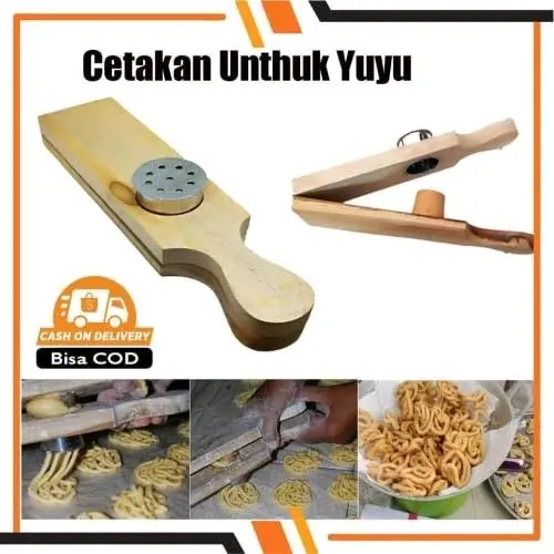 Cetakan Kue Kering Yuyu / Akar Kelapa...