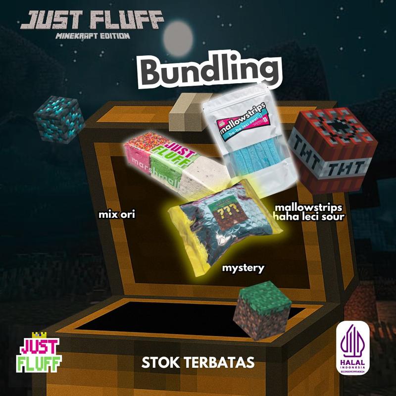 BUY 2 GET 1 MARSHMALLOW JUSTFLUFF [MYSTERY MINEKRAPT] [HALAL] [PROMO] 1