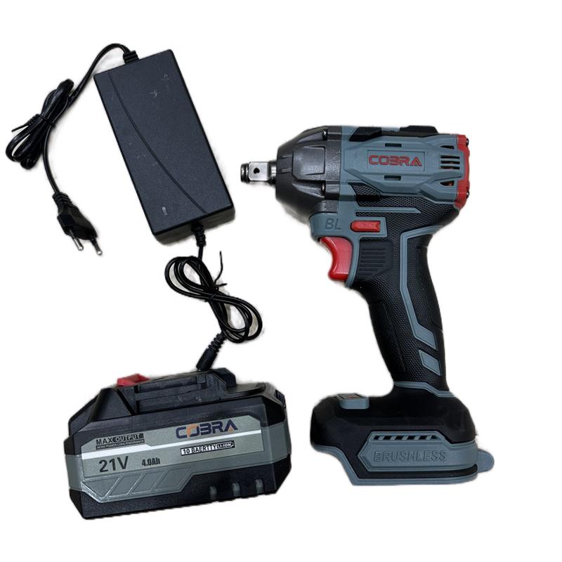  Thanh lý máy bulong cobra 400n.m động cơ không chổi than trọn bộ đầy đủ pin sạc 