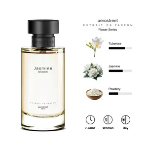 Aerostreet Parfum Flower Jasmine Bloom Aroma Tuberose Jasmine Powdery - Extrait De Parfum PF002 Parfum Wanita