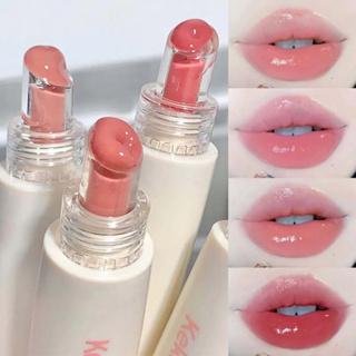 KEKE MOOD Jelly Lip Gloss Jelly Lip Balm Water Lipgloss Mirror Lipgloss Glossy Lip Goss Jelly Lipstick Lip Jelly Lipgloss Lip Plumper Moisturizing Lip Balm Bibir Kering Lipstick Cair Glossy Watery Lipstik 5