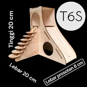 T6S Mainan Hamster Murah Rumah Hamster Murah Rumah Hamster Lucu Prosotan Hamster Syirian