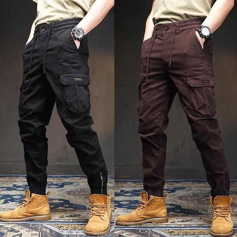 JGH5-Quần Kaki Jogger túi hộp Cao Cấp Quần kaki nam jogger bo gấu trẻ trung Sport