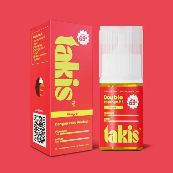 Jual Takis Buaper Salt Nic 30mg 30ml Pineapple Mango Saltnic Fruity Pods  Pod Liquid Vape - Kota Administrasi Jakarta Selatan - Hit Cellular