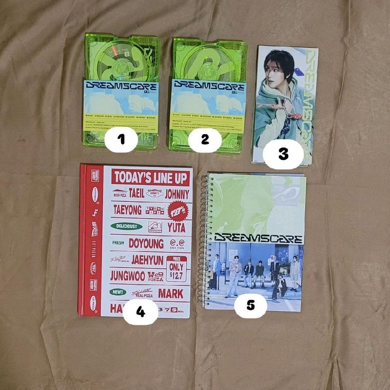 ALBUM ONLY DREAM MINI, VERTICAL FLIP HAECHAN, DREAM SCAPE AND DIARY BOOK NCT 127 0