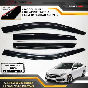 TALANG AIR ALL NEW CIVIC TURBO SEDAN 2016 2017 2018 2019 2020 MODEL SLIM 3M