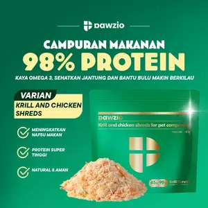 PAWZIO krill and Chicken Shreds for Pet Companion 40g