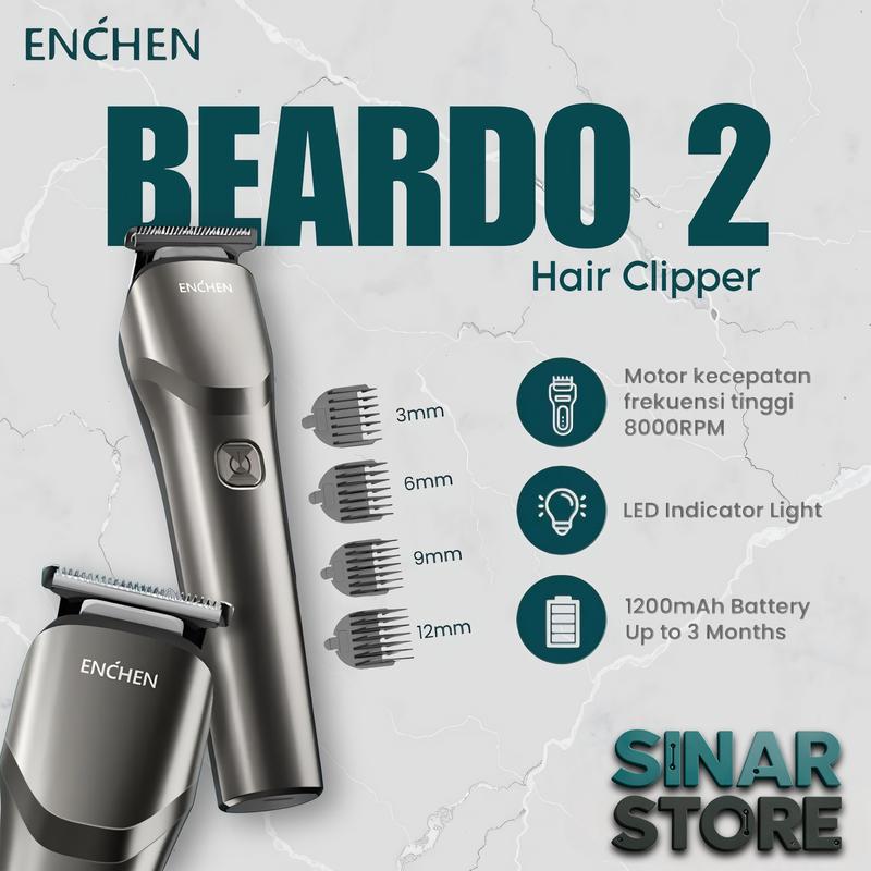 ENCHEN Beardo 2 Smart Cordless Hair Clipper Trimmer Type-C Alat Cukur 1
