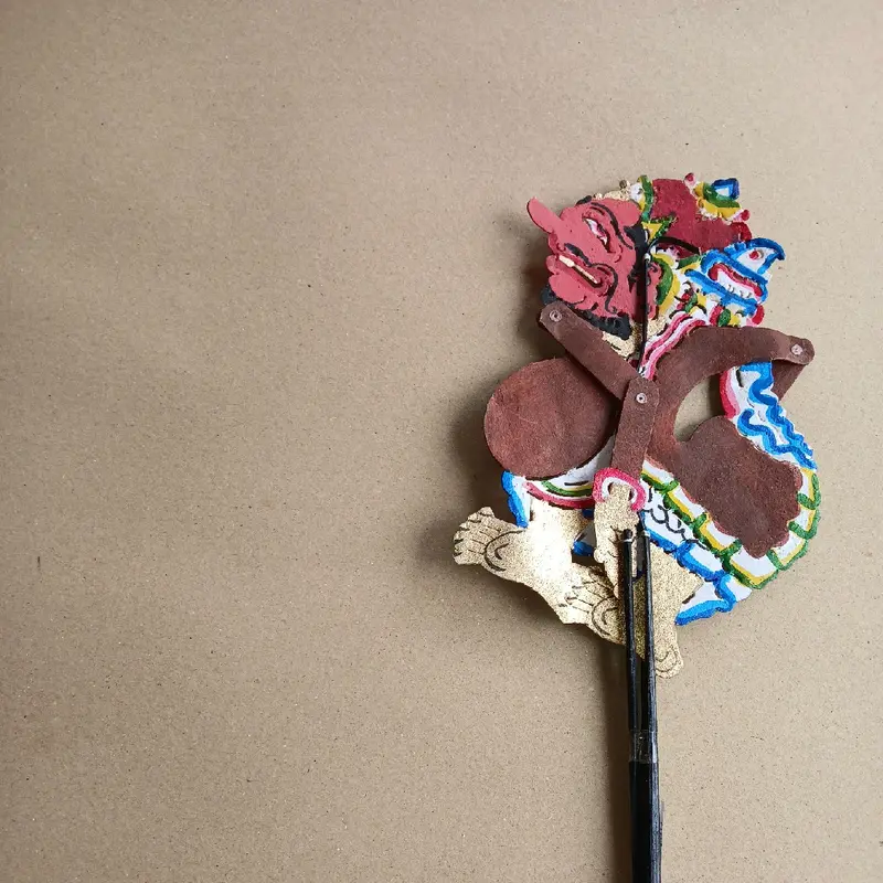 WAYANG KULIT ASLI UKURAN 30CM 1