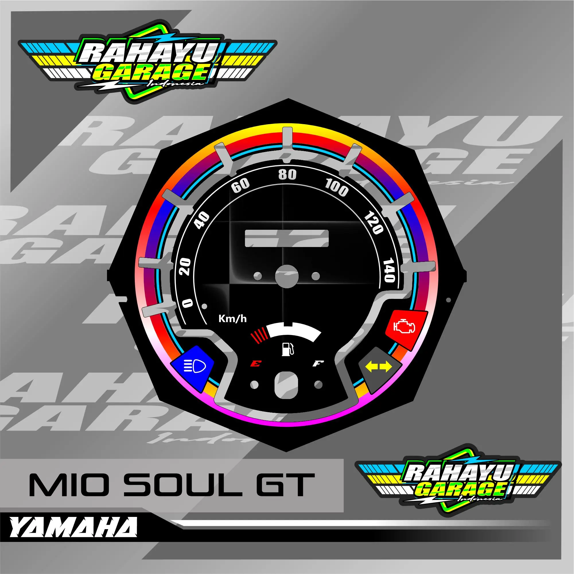 PAPAN SPEEDOMETER CUSTOM YAMAHA MIO SOUL GT
