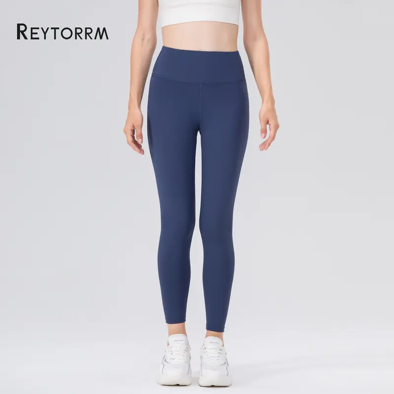 Reytorrm Yoga Legging Celana Olahraga Wanita High Waist Polos Yoga&Running Sport 1