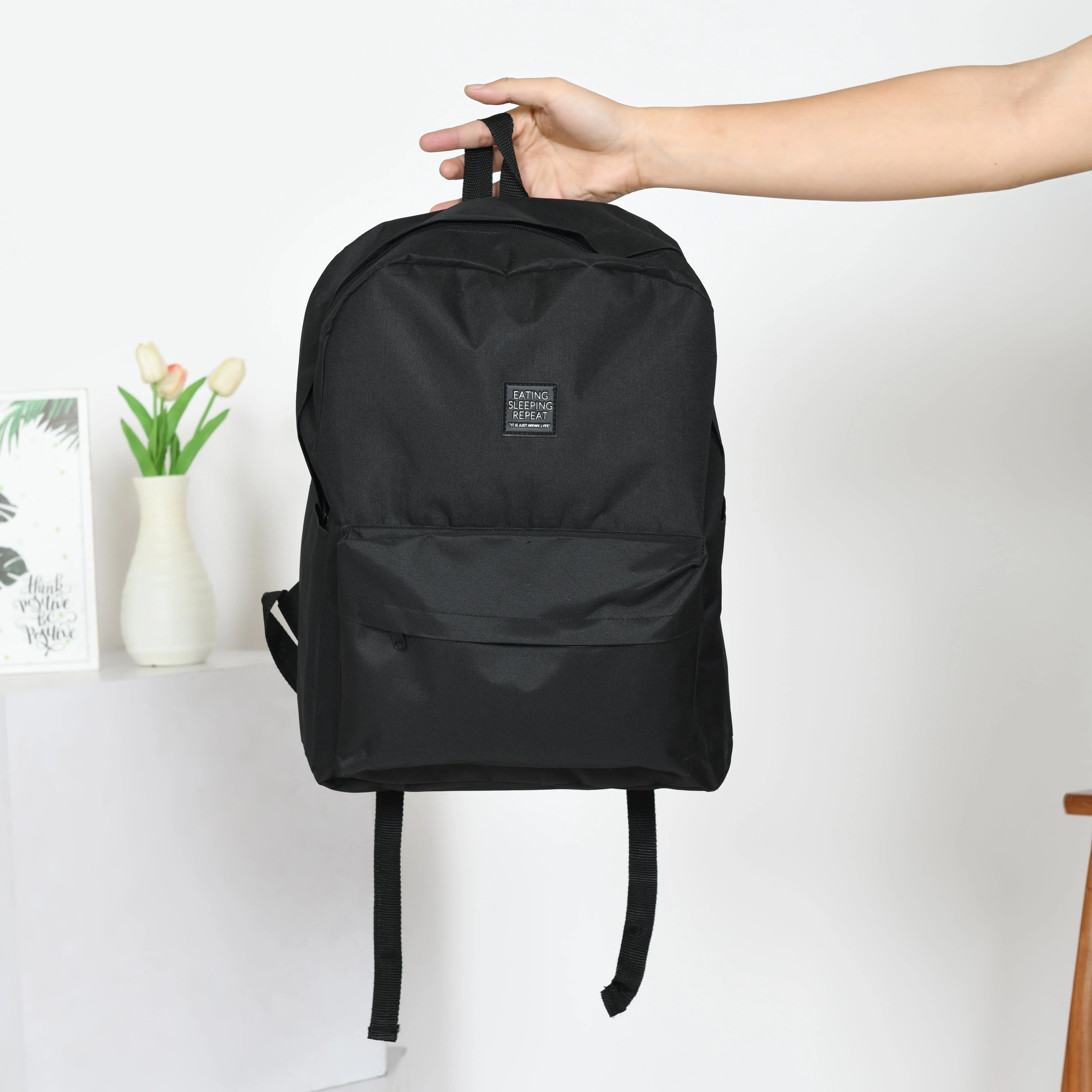 Tas Ransel Backpack Pria Wanita Sekolah Kuliah Kerja Murah Bestseller
