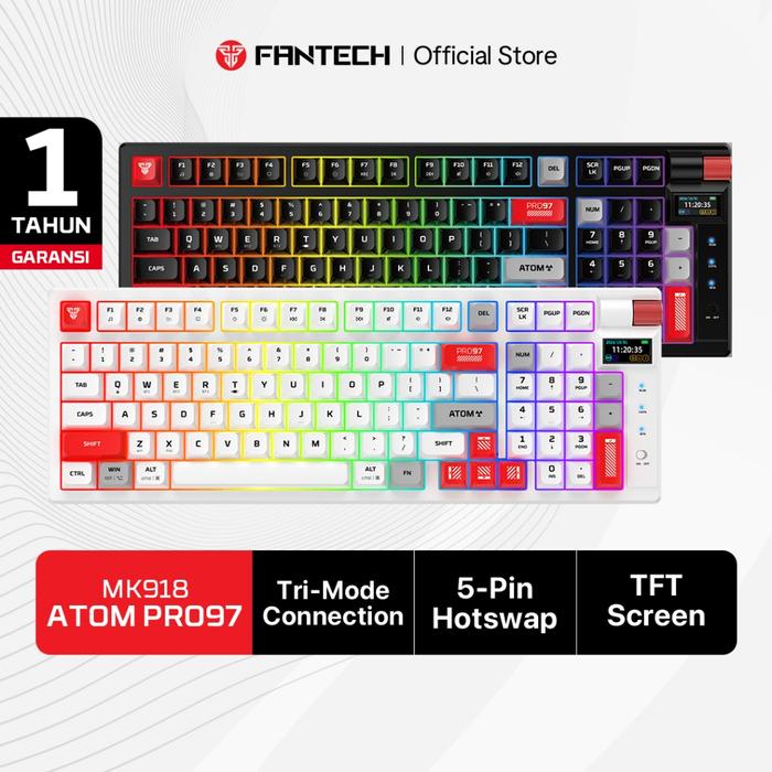 Promo Fantech ATOM PRO SERIES Wireless Keyboard Mechanical Gaming ...