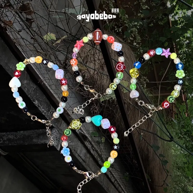 Gelang manik manik Y2K beads bracelets 0
