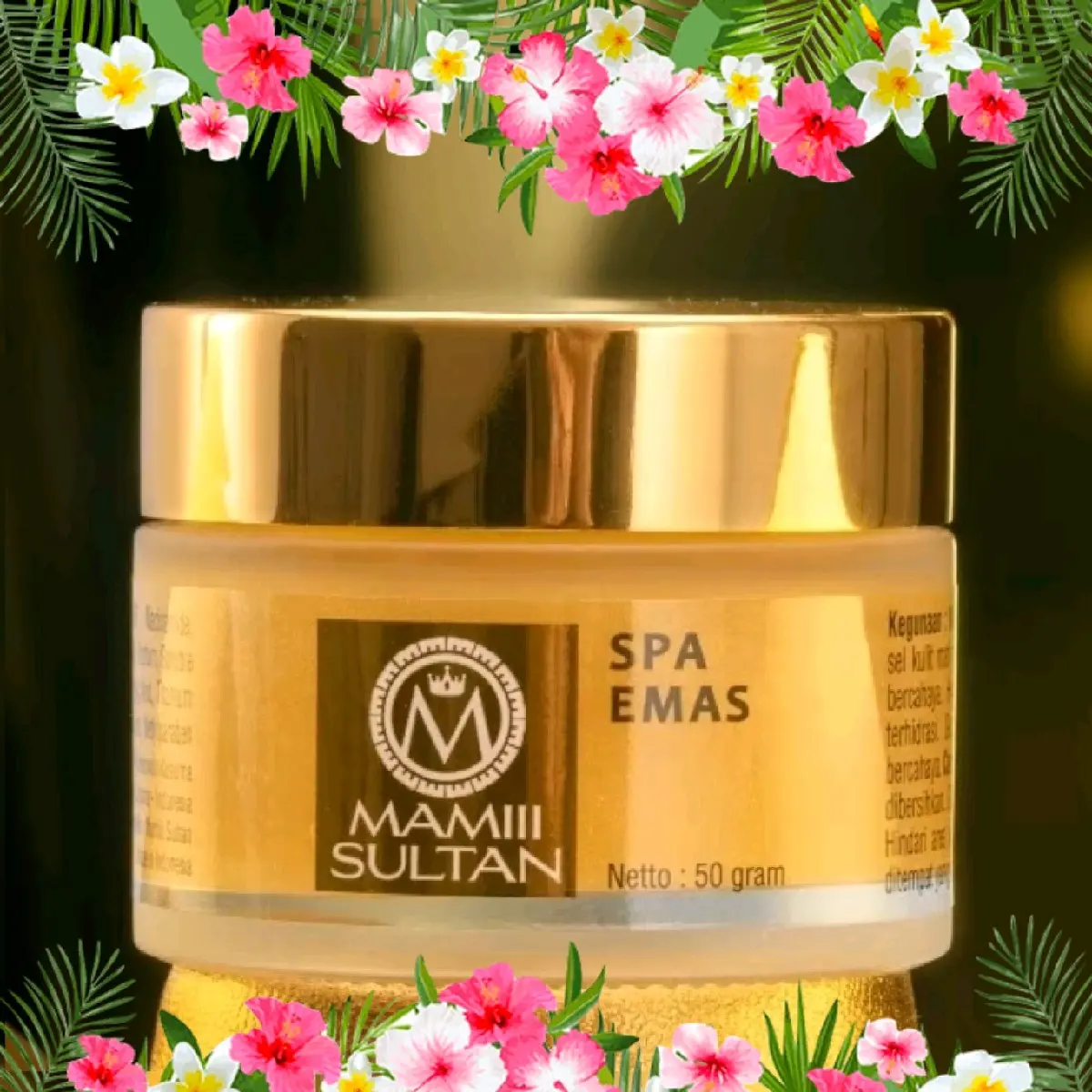 MAMIII SULTAN - SPA EMAS With Whitening Peel Off Mask Perawatan Wajah Mengencangkan  Exfoliating Facial