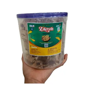 peyek kacang tanah  toples ukuran 3 liter isi 250g