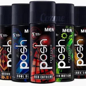 Posh Parfum Pria 150 ml - Pilihan Warna Brown, Cool Black, Red Extreme, Green Motion, Black Gold - 1pcs