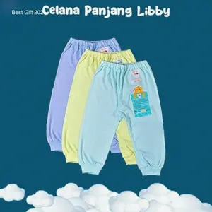 Libby Celana Panjang Popok Polos SML (size 6m-18m) | Kekinian