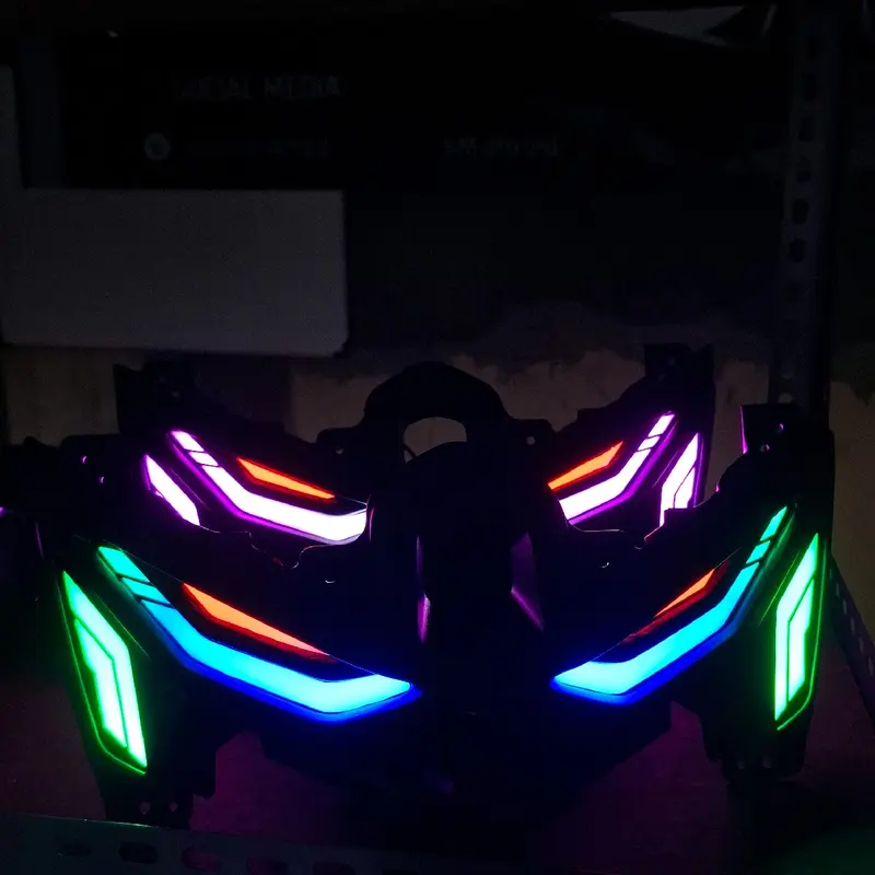 Frame alis / lazy rgb pnp NMAX neo, neo s, turbo Lampu 5