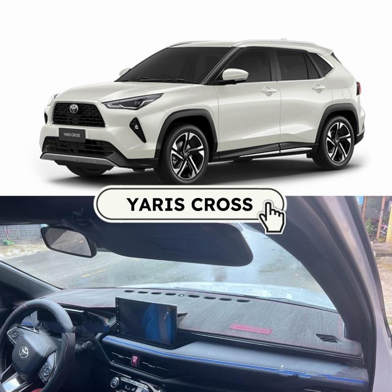   YARIS CROSS  Thảm Taplo Yaris Cross Nhung Da Cao Cấp Bảo Vệ Xe Tránh Vết Trầy Xước Phong Cách 