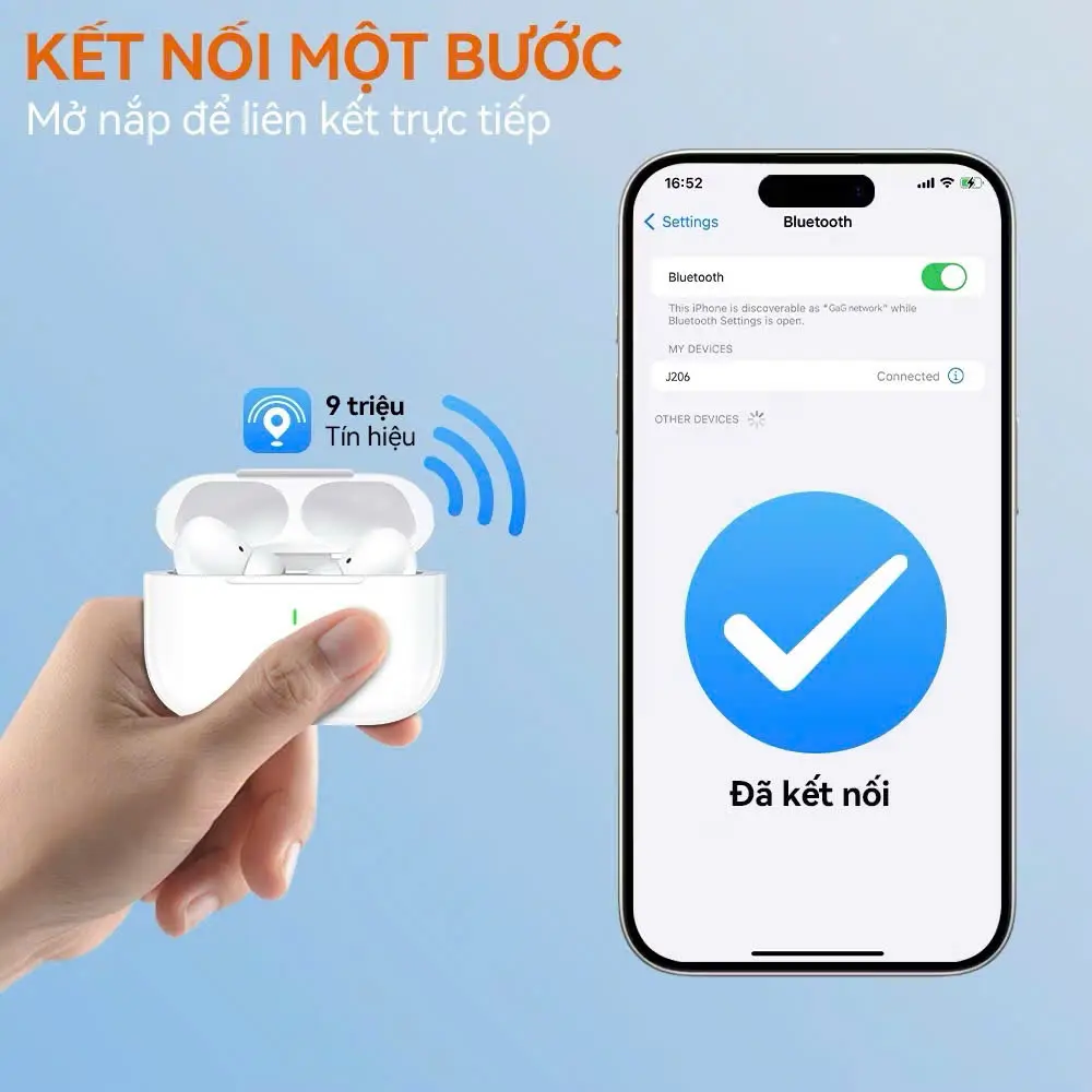 [GOOJODOQ] Tai nghe Bluetooth mới 2024 , giảm tiếng ồn , chất lượng cao, thời gian nghe 3-6h. âm thanh chân thực, cảm ứng chạm Nhét Tai Nghe Nhạc Earphone | BigBuy360 - bigbuy360.vn