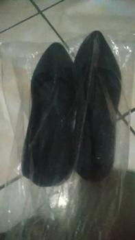 Product Review of Sepatu Flat Jellyshoe 965 kasual Tanpa Hak Hitam Jelly from n**u 0