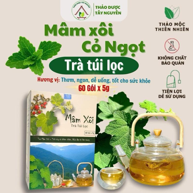 60 Gói Trà Mâm Xôi - Mix Cỏ Ngọt