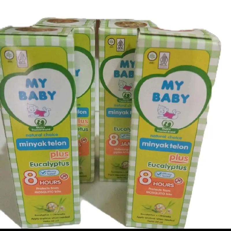 PAKET 3 PCS MY BABY MINYAK TELON 150 ML 4