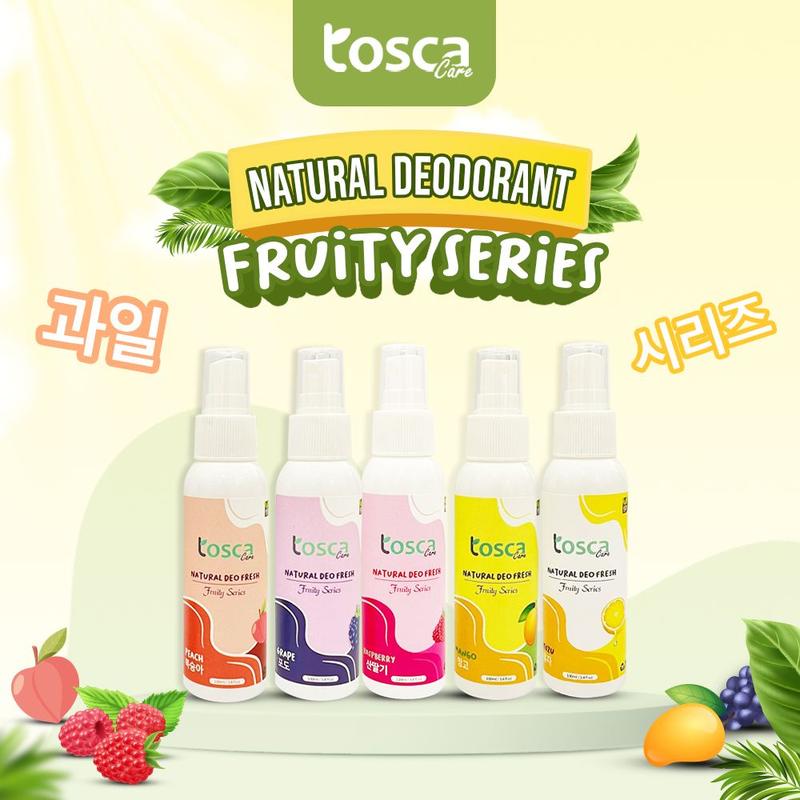 TOSCA Deodorant Tawas Spray 100 ml Deodorant Fruity Series 1