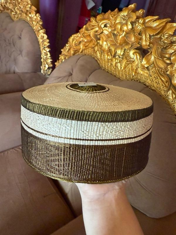 Product Introduction of Songko recca tembaga warna hijau dasar putih krem ready nomor 7 2