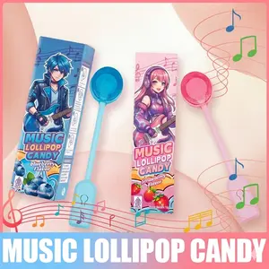 [HALAL] MUSIC LOLLIPOP (Stroberi/Blueberry)! Hadiahdul Fitri Paling Hits!Cocok untuk InteraksiAnak-anak/Pesta Ulang Tahun/Hadiah HariRaya, Permen Rasa Buah Kreatif, DilengkapFungsi Musik yang Menarik, Paket MandiriMudah Dibawa Hadiah Nata