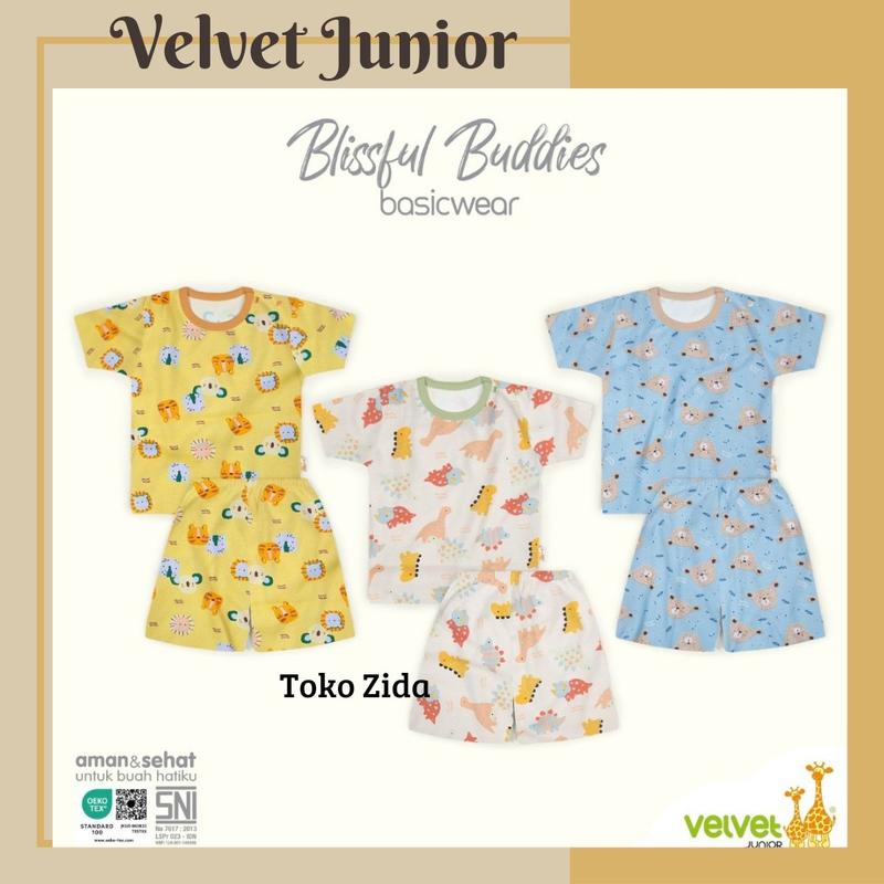 VELVET JUNIOR Terbaru Setelan oblong pendek murah 1